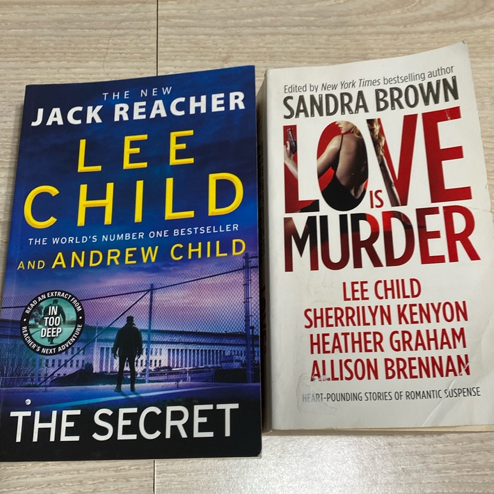 Jack Reacher by Lee Child and Andrew Child. Love is Murder short stories.
